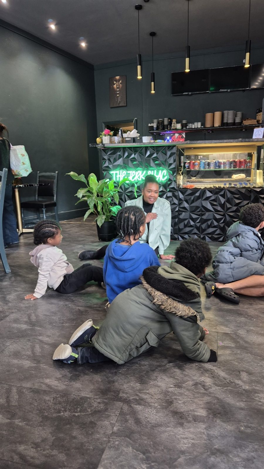 Family session at The Jerk Shac
